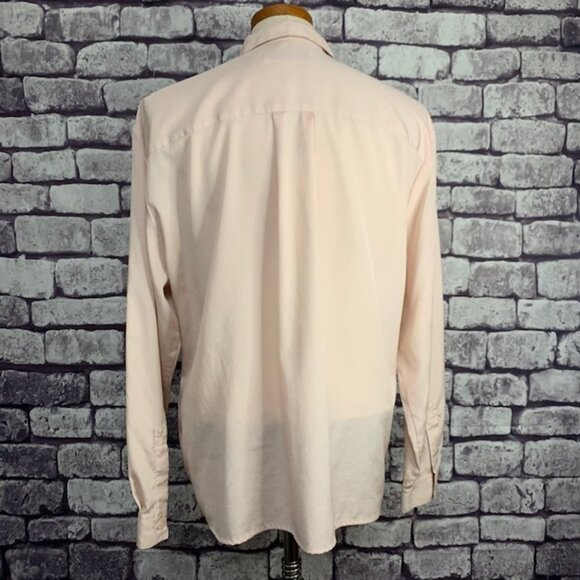 JH Collectibles Vintage Pale Pink Blouse Size 12 - Picture 6 of 10